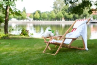 Zu den Rothen Forellen Liegestuhl am See